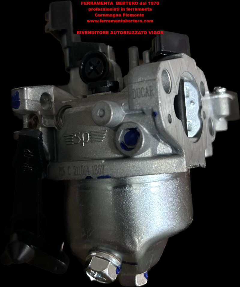 CARBURATORE MOTOCOLTIVATORE VIGOR V-MC 65